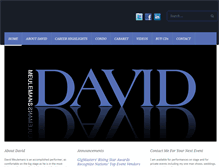 Tablet Screenshot of davidmeulemans.com